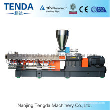 2016 Tengda Hot Sale High Quality Double Screw Plastic Sheet Extrusion Machine